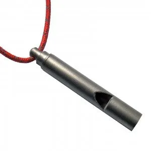 Vargo Titanium Emergency Whistle