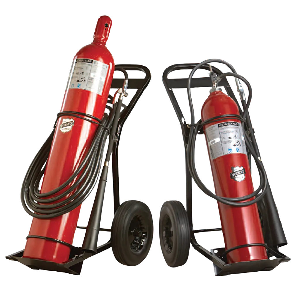 Wheeled Carbon Dioxide Fire Extinguisher