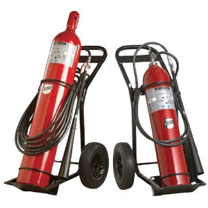 Wheeled Carbon Dioxide Fire Extinguisher