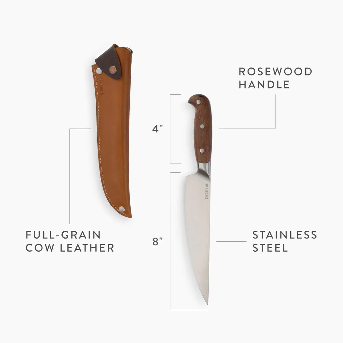 Wilderness Chef Knife by Barebones