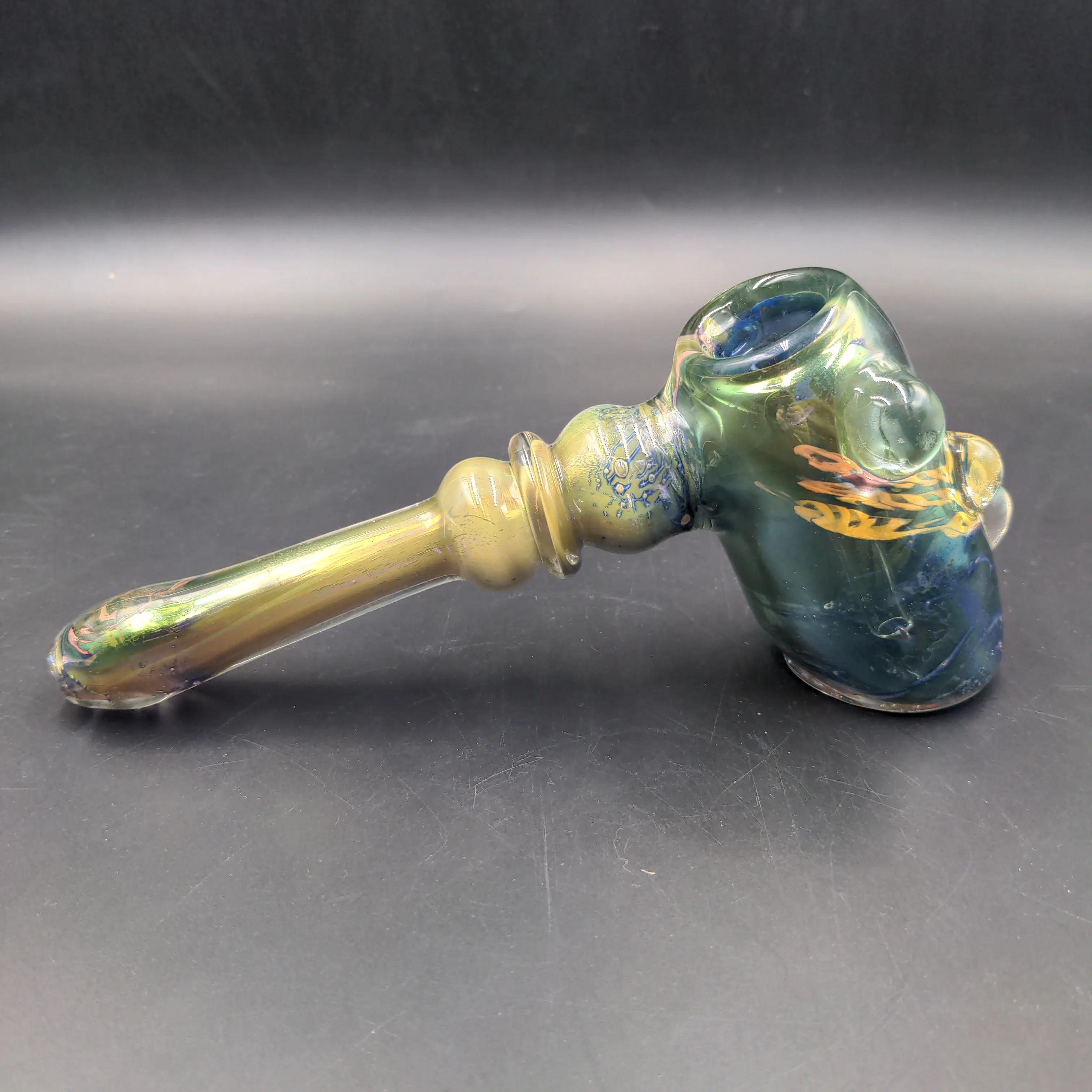 Worked & Fumed Hammer Bubbler | 8