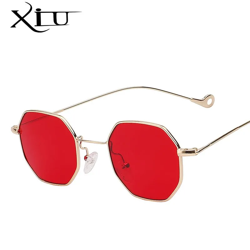 Xiu Brand Men's Multi Shades Steampunk Sunglasses Women Red