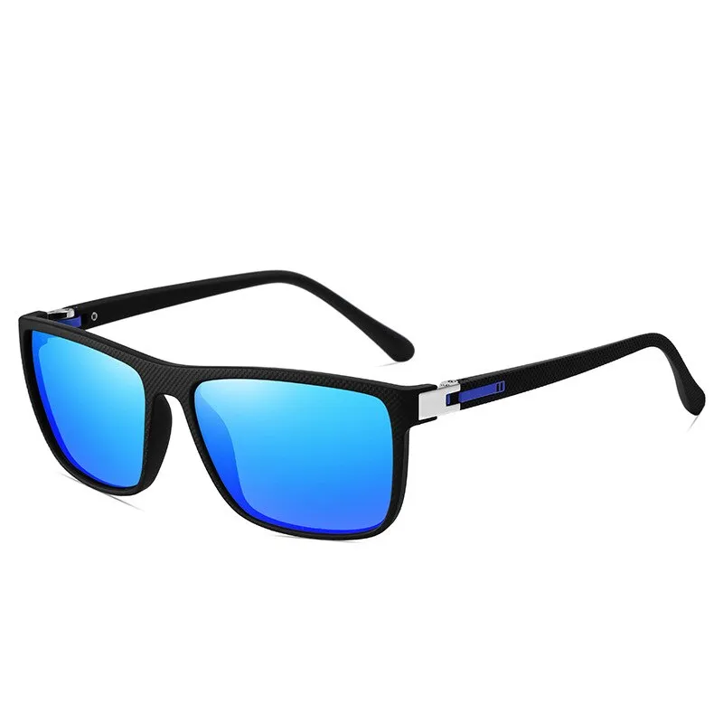 Yimaruili Unisex Full Rim Square Tr 90 Polarized Sunglasses C3045