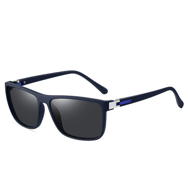 Yimaruili Unisex Full Rim Square Tr 90 Polarized Sunglasses C3045