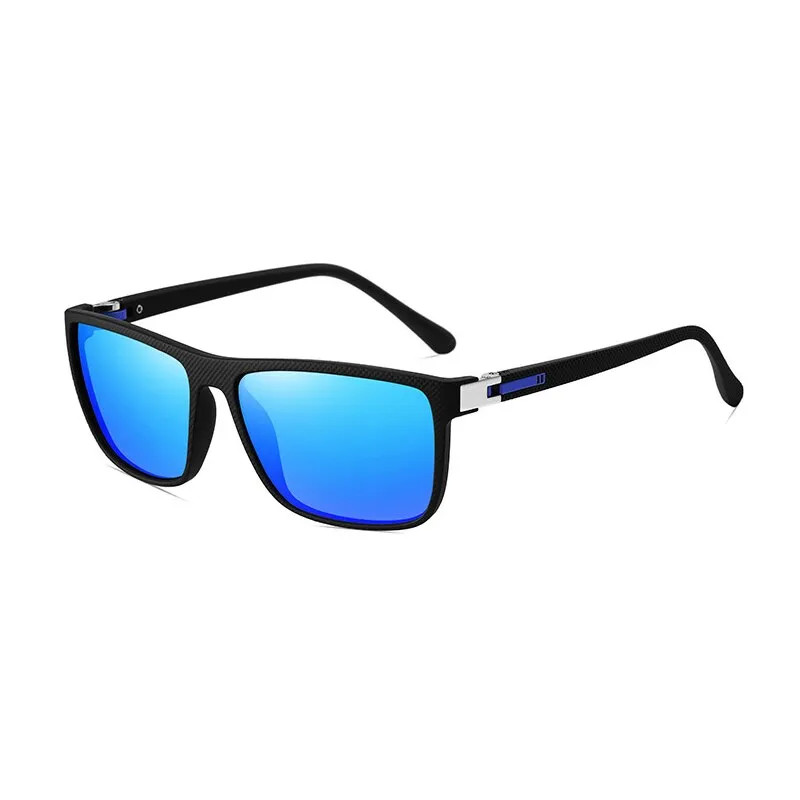 Yimaruili Unisex Full Rim Square Tr 90 Polarized Sunglasses C3045